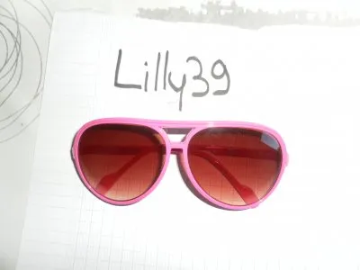 lunette solaire rose, Bijoux Brigitte