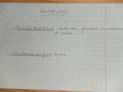 mes recherches, Inconnue