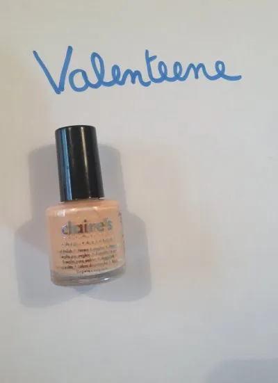 Vernis Rose pâle, Claire's