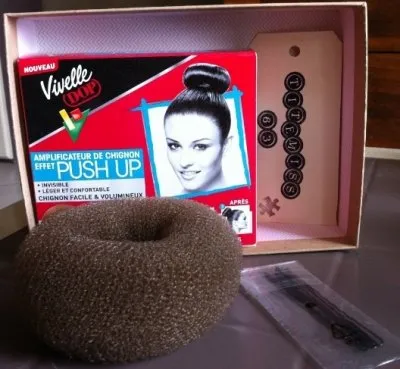 Bun / donut chignon, Dop