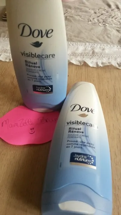Douche crème visible care, Dove