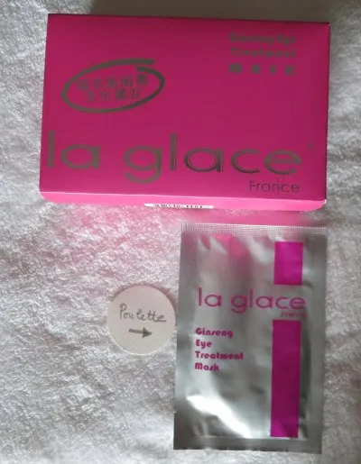 Masque pour les yeux au ginseng, La glace