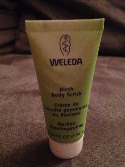 crème de douche, Weleda