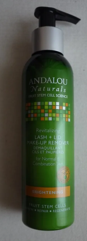 Demaquillant visage et yeux bio, Andalou Naturals