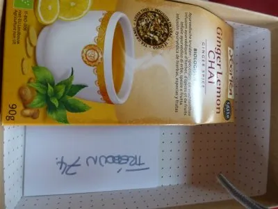ginger lemon chai, Yogi tea