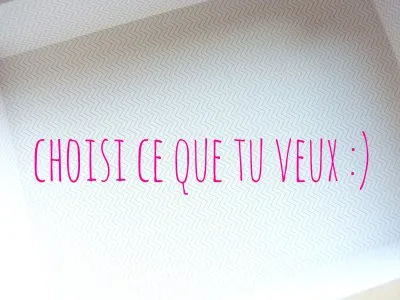 Ce que tu veux :), Inconnue