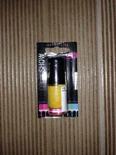 Vernis ColorShow Jaune, Maybelline