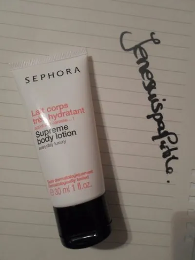 Lait corps sephora, Sephora