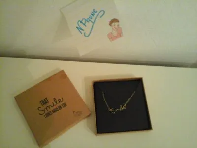 collier smile, My Little Box