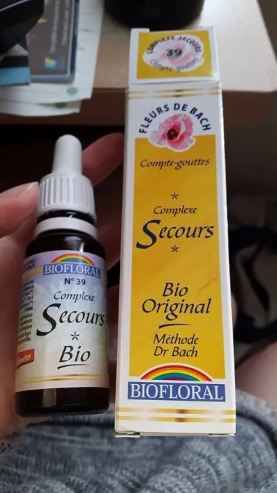 complexe secours fleurs de bach, Biofloral