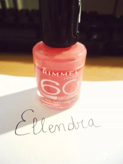 Vernis rose, Rimmel