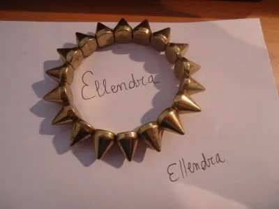 Bracelet pics bronze, Claire's
