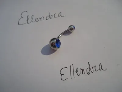 Piercing strass bleu, Claire's