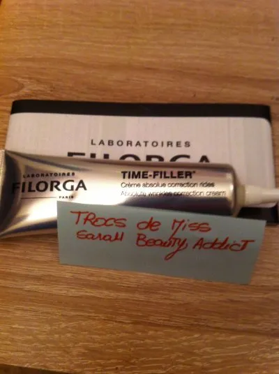 Crème absolue correction rides  Time filler, Laboratoires Filorga