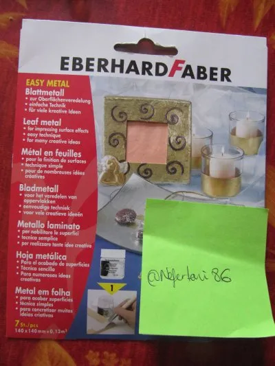 feuille de métal cuivré, Eberhard Faber