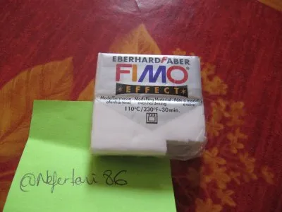 Pâte FIMO transparente, Eberhard Faber