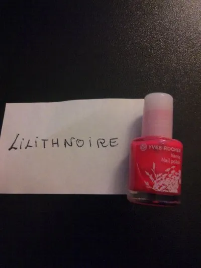 vernis rose sorbet, Yves Rocher