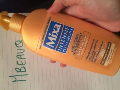 Lait autobronzant, Mixa