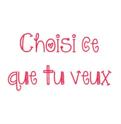 Choisi ce que tu veux dans mon vanity, Inconnue