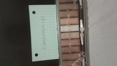 Palette de maquillage, Inconnue