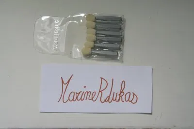 6 pinceaux à paupière, Manicare