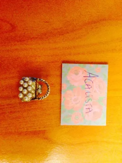 Broche sac à main, Inconnue
