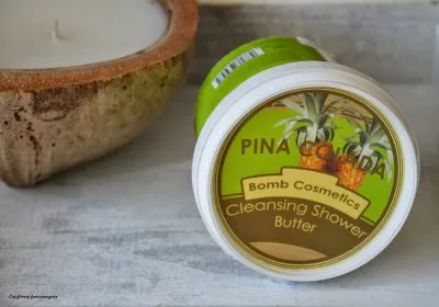 Pina Colada   Cleansing Shower Butter, Bomb Cosmetics