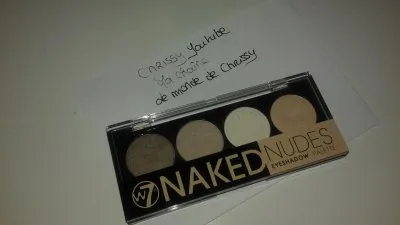 naked eyeshadow pallt, W7