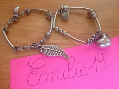 Lot de deux bracelets, Inconnue