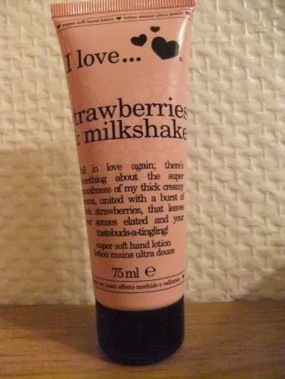 Creme main fraise, I Love Cosmetics