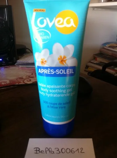 Gelée apaisante après soleil, Lovea