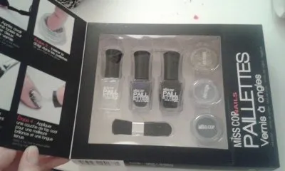 Coffret Manucure paillette, Miss cop