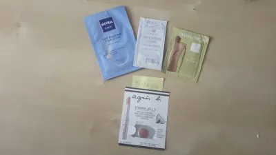 échantillons cosmétiques, Inconnue