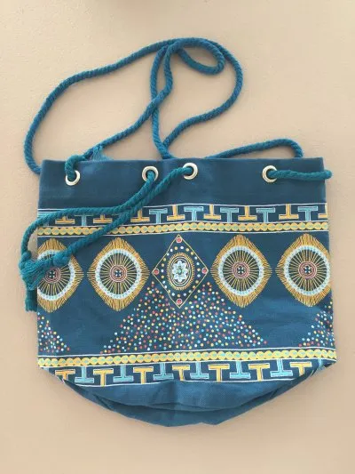 Sac Antik Batik Turquoise, Antik Batik