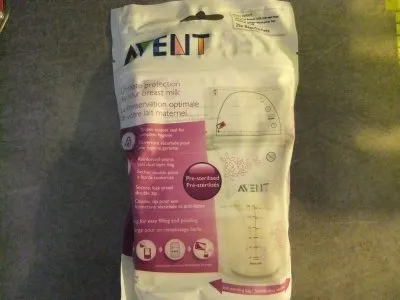 sachet pour lait, Avent