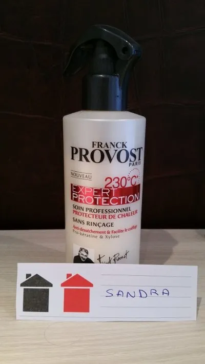 soin protecteur de chaleur, Franck Provost