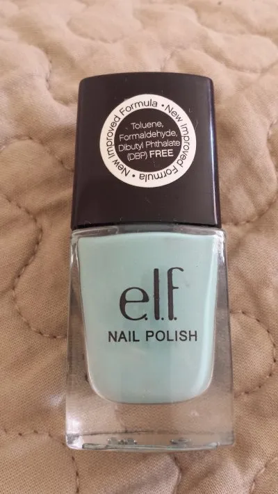 vernis bleu, Elf