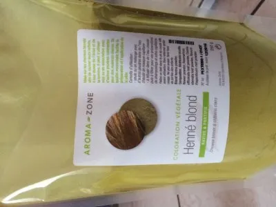 hénné blond, Aroma-Zone