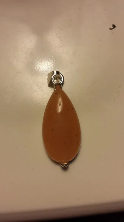 pendantif orange, Yves Rocher