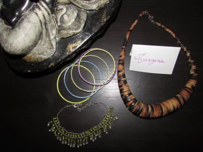 Lot bijoux Ethniques, Inconnue