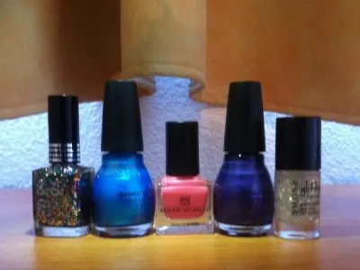 Lot de 5 vernis quasi pleins, SinfulColors