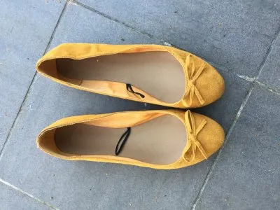 Ballerine moutarde taille 38, H&M