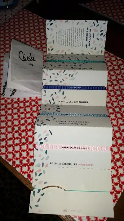 bracelets à message, My Little Box