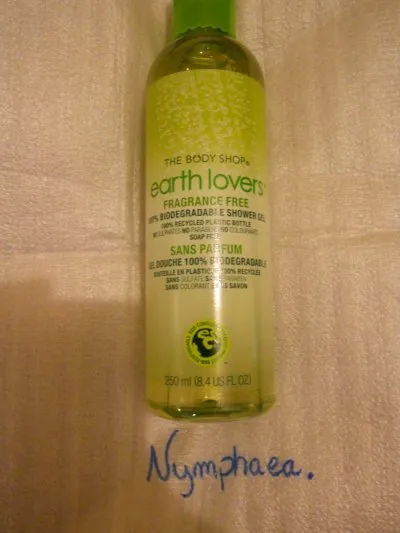 Gel douche earth lovers sans sulfate, The Body Shop