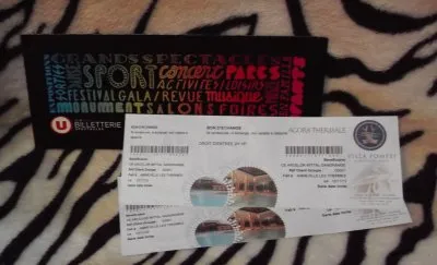 Tickets Bien être, Villa Pompei