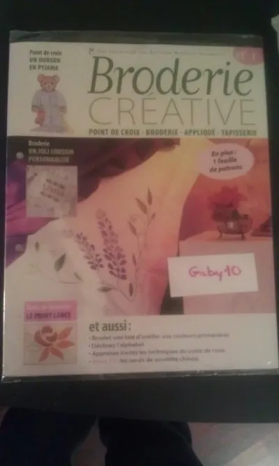 Broderie créative, Broderie