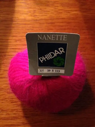 1 pelote de laine Angora, Phildar