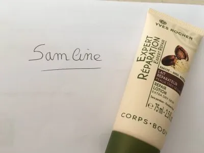 lait réparateur, Yves Rocher