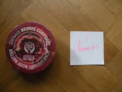 beurre corporel grenade, The Body Shop