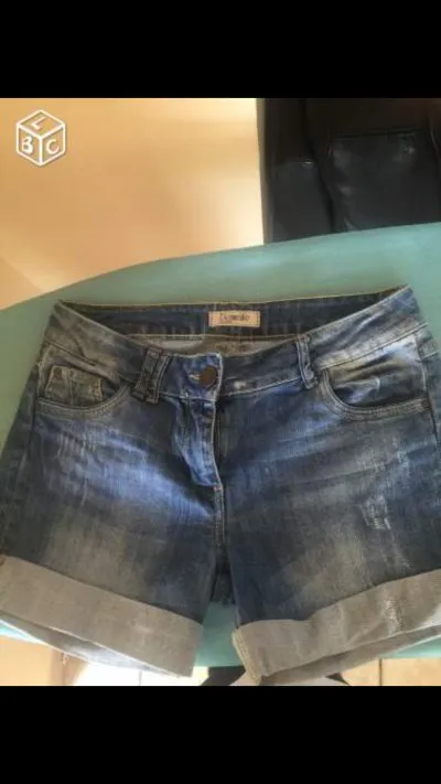 Short en jean taille 36, Pimkie